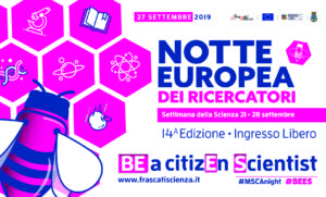 notte europea ricercatori 2019