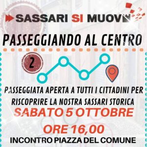 sassari si muove centro storico passeggiata