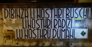 foresta che avanza casapound italia sardegna festa dell'albero 2019