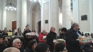 coldiretti donazione alimenti caritas dicembre 2019