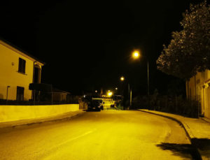 illuminazione stradale ottava palmadula sassari