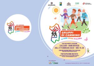 centro storico di sassari passeggiata gruppo di cammino