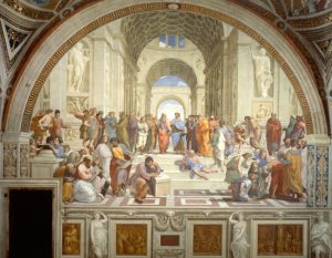 scuola di atene raffaello sassari