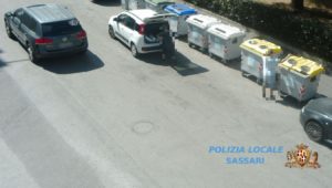 abbandono rifiuti sassari