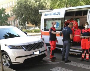 anziano investito