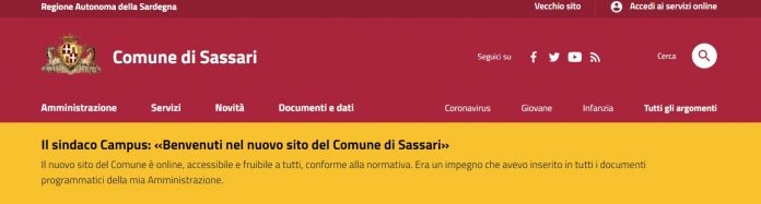 sito online sassari