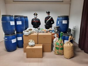 spaccio marijuana goceano