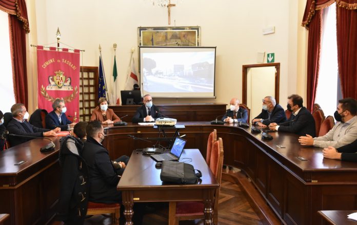 conferenza stampa sindaco sassari