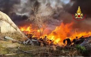 incendio tempio pausania