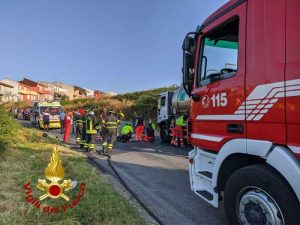 vigili del fuoco sassari