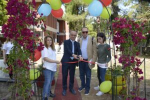 Taglio del nastro Inugurazione AiCS Park