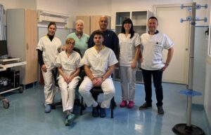 Lo staff della Neurologia dell'ospedale di Ozieri