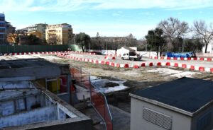 Piazzale nuovo Materno infantile AOU Sassari