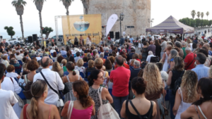 Foto folla per Marras e Geppi