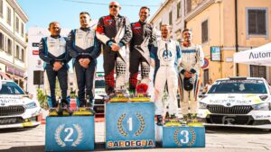 Podio Rally Golfo Asinara 2025