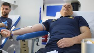 Donazione sangue polizia locale sassari