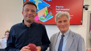 Foto della premiazione Marco Premoselli e Bruno Botta