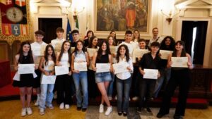 Foto di gruppo intercultura a Sassari