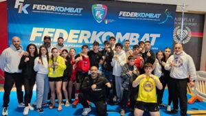 Gli atleti del Team Tarantini