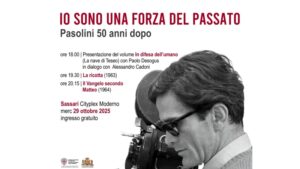 Locandina Pasolini 50 anni dopo