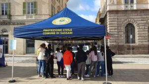 Protezione_civile_piazza d'italia sassari
