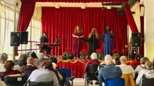 Il concerto a Casa Serena