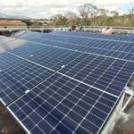 Un impianto fotovoltaico installato da Poste Italiane