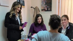 Un moment dell'open day a Sassari