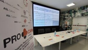 Un momento della presentazione PROCARe_2