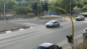 Semaforo rotatoria sassari