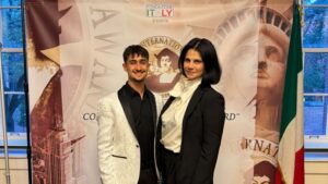 Mario Donato con Ermelinda Maturo