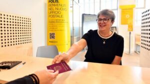 Passaporto in ufficio postale